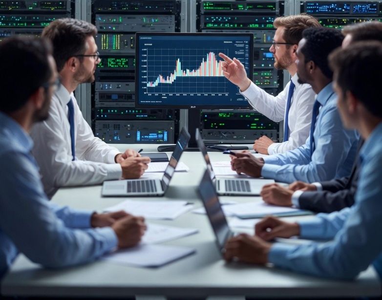 reviewing cloud infrastructure metrics